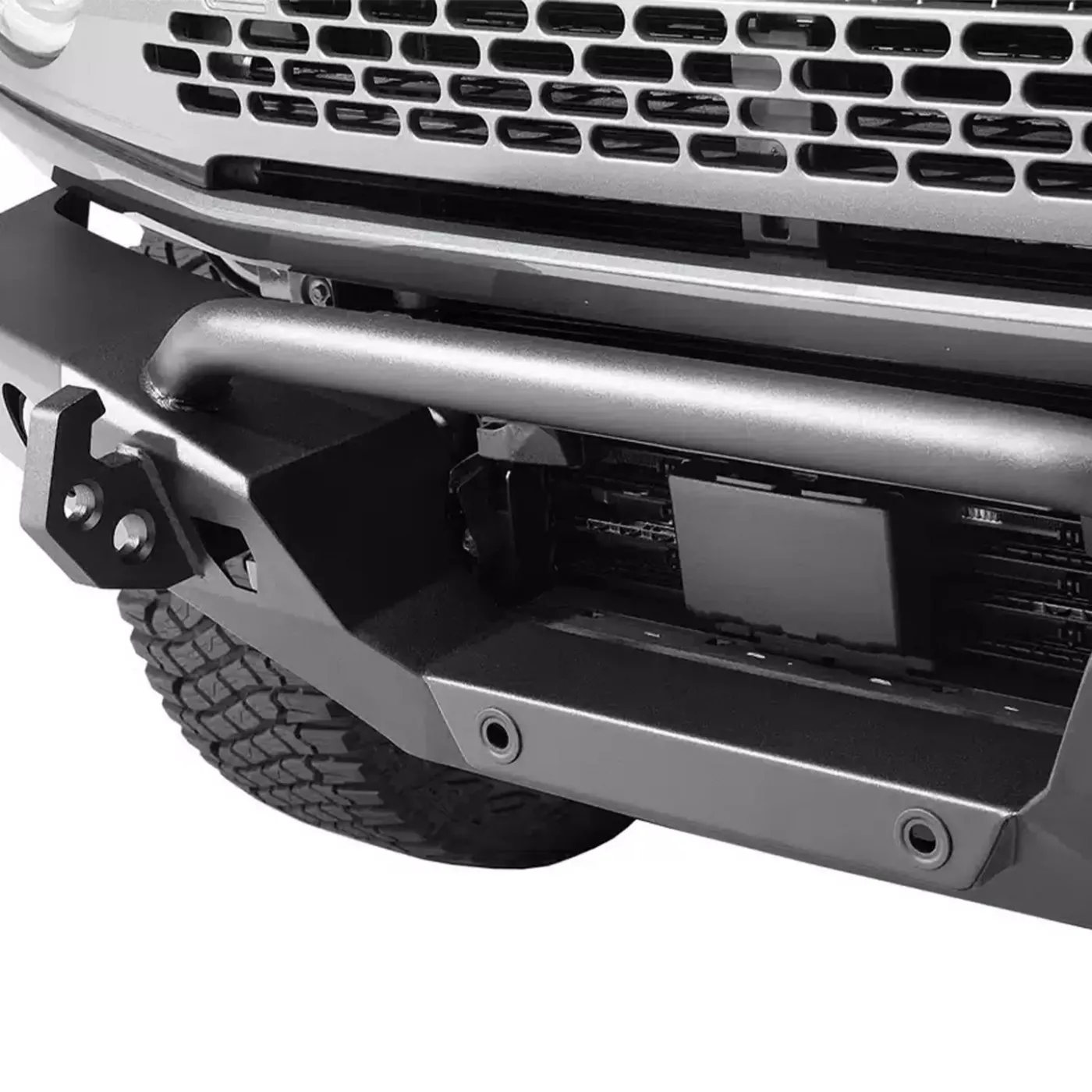 bravo21 ZROADZ Bronco Baja Bar Mid-Width Steel Bumper 2021-2025